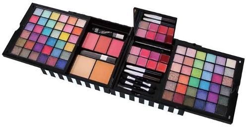 Estojo com Kit de Maquiagem (Sombras 3D) Jasmyne V060