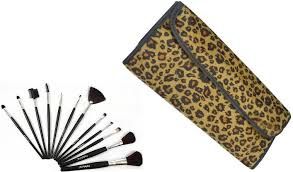 Kit com 12 Pincéis p/ Maquiagem Macrilan KP1-28-4