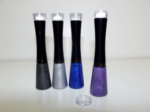 Delineador Líquido para Olhos + Glitter VINYX VDLC24 LILÁS