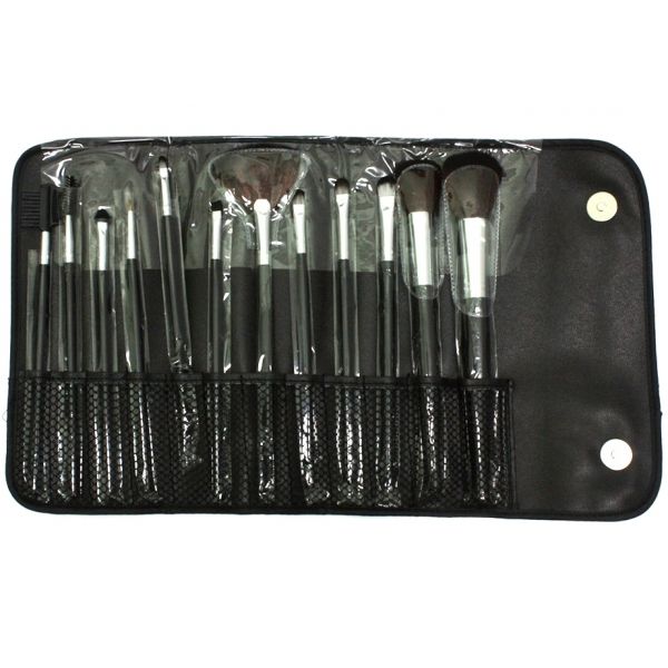 Kit com 12 Pincéis p/ Maquiagem Macrilan KP1-28-4