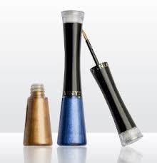 Delineador Líquido para Olhos + Glitter VINYX VDLC24-MARROM