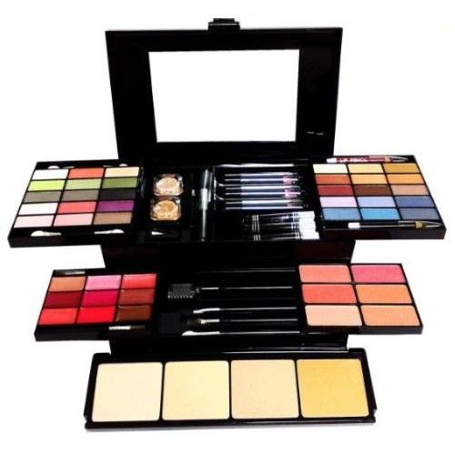 Kit Maquiagem com Sombra 3D Jasmyne V023-3D