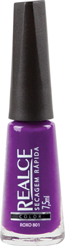 Esmalte Realce Color - Cor 801 - Roxo